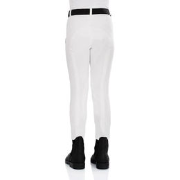 Produktbild von Equestro Leilani Junior Reithose für Mädchen aus Baumwolle Weiß 13 Jahre