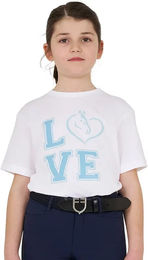 Produktbild von Equestro Love T-Shirt für Kinder aus Baumwolle Weiß Größe 10 Jahre