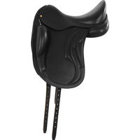 Produktbild von Equestro Lusiana New Dressursattel aus Leder in Schwarz 16,5 Zoll
