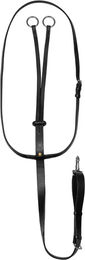 Produktbild von Equestro Martingal für Pferde aus Leder in Schwarz Größe M