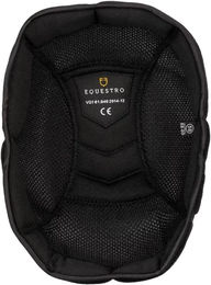 Produktbild von Equestro Memory Foam Reithelm-Schaumstoff Unisex Schwarz 54 cm