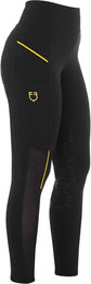 Produktbild von Equestro Micro-Mesh Reitleggings für Damen in Schwarz Größe XS