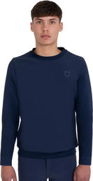 Equestro Micro-Mesh Sweatshirt für Herren in Marineblau – Bild 1 von 1