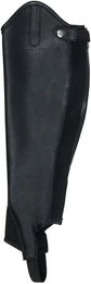 Produktbild von Equestro Minichaps aus Leder mit Silikoneinsätzen Schwarz Unisex Größe M