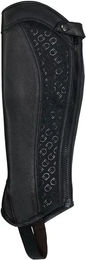 Produktbild von Equestro Minichaps aus Leder Modello Vespucci Schwarz Größe L