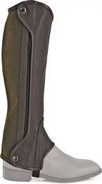 Produktbild von Equestro Minichaps Modello Chester aus Leder Braun XS Unisex