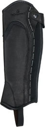 Produktbild von Equestro Minichaps Modello Piping aus Leder Schwarz Unisex XXL