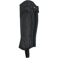Produktbild von Equestro Minichaps Modello Piping aus Leder Schwarz Unisex XXL
