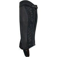 Produktbild von Equestro Minichaps Modello Vespucci aus Leder Schwarz XL Unisex