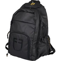 Produktbild von Equestro Multipocket Rucksack wasserabweisend Schwarz Weiß Unisex