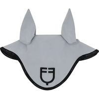 Produktbild von Equestro Mütze Modell GP mit Pony-Logo in Grau aus technischem Stoff