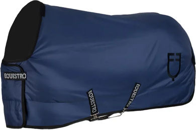 Produktbild von Equestro Nebraska Stalldecke für Pferde aus Polyester in Blau