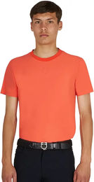 Equestro Perforiertes Trainings-T-Shirt für Herren in Rot und Orange Größe M – Bild 1 von 1
