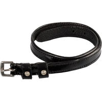 Produktbild von Equestro Pferde-Sporenriemen aus Leder mit Kristallen in Schwarz