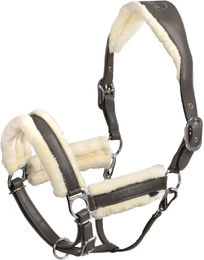 Equestro Pferdehalfter mit Fellfutter – Bild 1 von 1
