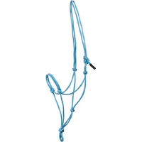Produktbild von Equestro Pferdehalfter Waves Design Blau aus Seil