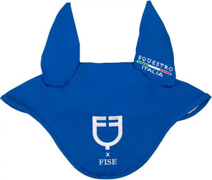 Produktbild von Equestro Pferdehaube Full Blau