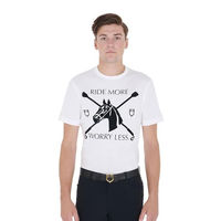 Produktbild von Equestro Pferdekopf Baumwoll T-Shirt Kurzarm Größe S