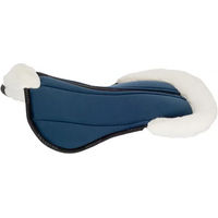 Produktbild von Equestro Pferdepfoten Ecowool Decke aus Wolle Blau