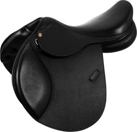 Produktbild von Equestro Pferdesattel aus Leder in Schwarz