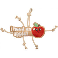 Produktbild von Equestro Pferdespielzeug Apple aus Stoff in Beige und Rot