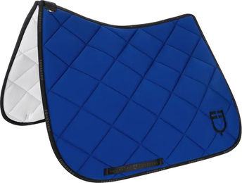 Produktbild von Equestro Pferdetrainingsteppich aus technischem Gewebe Blau für Ponys