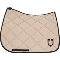 Produktbild von Equestro Pferdetrainingsteppich aus technischem Gewebe in Beige für Ponys