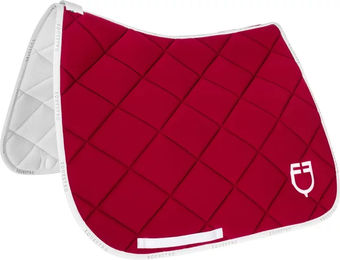 Produktbild von Equestro Pferdetrainingsteppich aus technischem Gewebe in Rot