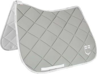 Produktbild von Equestro Pferdetrainingsteppich aus technischem Gewebe mit Logo