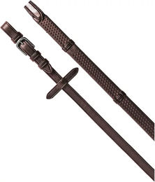 Produktbild von Equestro Pferdezügel Kris Plus NP aus Leder in Braun für Vollblut