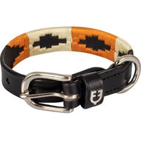 Produktbild von Equestro Polo H Hundehalsband aus Leder Erziehungshalsband 35 cm