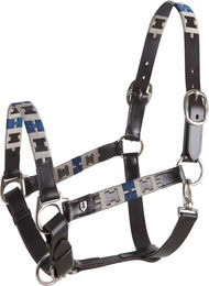 Produktbild von Equestro Polo Lederhalfter für Pferde in Braun oder Schwarz