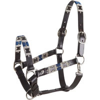Produktbild von Equestro Polo Lederhalfter für Pferde in Braun oder Schwarz