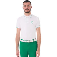 Produktbild von Equestro Polo Reitshirt für Herren in Weiß Größe XXL
