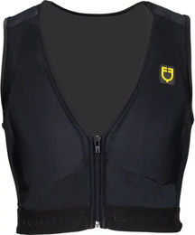 Produktbild von Equestro Polsterter Rückenprotektor für Reiten Level 2 Schwarz XL CE-zertifiziert
