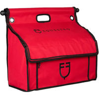 Produktbild von Equestro Putztasche mit Stange aus Polyester in Rot