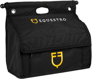 Equestro Putztasche mit Stange aus Polyester Schwarz – Bild 1 von 8