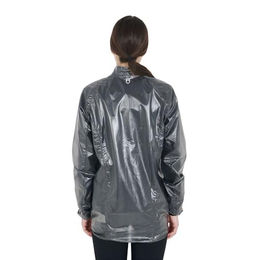 Equestro Regenjacke für Pferde in Schwarz und Grau Größe XL – Bild 1 von 6
