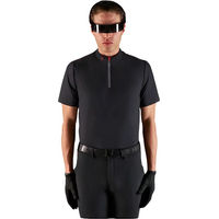 Produktbild von Equestro Reit-Poloshirt für Herren Schwarz XS wasserdicht