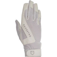 Produktbild von Equestro Reithandschuhe für Damen aus Polyester in Weiß Größe XS