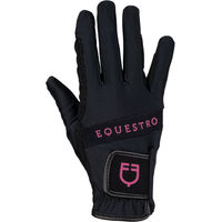Produktbild von Equestro Reithandschuhe Multicolor Logo aus Polyester Größe 9