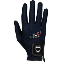 Produktbild von Equestro Reithandschuhe Unisex Blau Taille 9,5 Ganzjährig