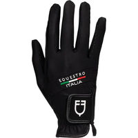 Produktbild von Equestro Reithandschuhe Unisex Schwarz Taille 6 Ganzjährig