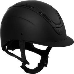 Produktbild von Equestro Reithelm Apocalypse Unisex Schwarz aus Kunstleder Größe M