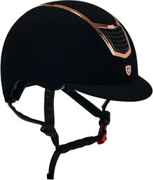 Equestro Reithelm Eclipse Plain Velvet Ultralight in Velours für Unisex – Bild 1 von 11