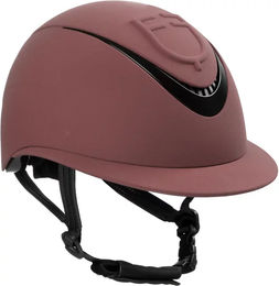 Produktbild von Equestro Reithelm mit Schirm für Damen in Braun oder Rosa Größe L