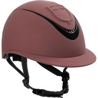 Produktbild von Equestro Reithelm mit Schirm für Damen in Braun oder Rosa Größe L