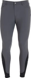 Produktbild von Equestro Reithose Caspar Mid Grip für Herren in Grau Größe 58 IT
