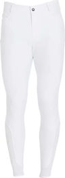 Produktbild von Equestro Reithose Caspar Mid Grip für Herren in Weiß Größe 46 IT