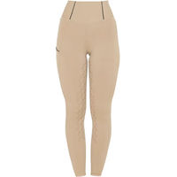 Produktbild von Equestro Reithose Damen Beige mit Silikon Full Grip Größe M